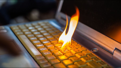 حل مشكلة سخونة اللاب توب dell